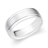 Men's Satin Finish Wedding Ring-119-01321/R4627SWR7G